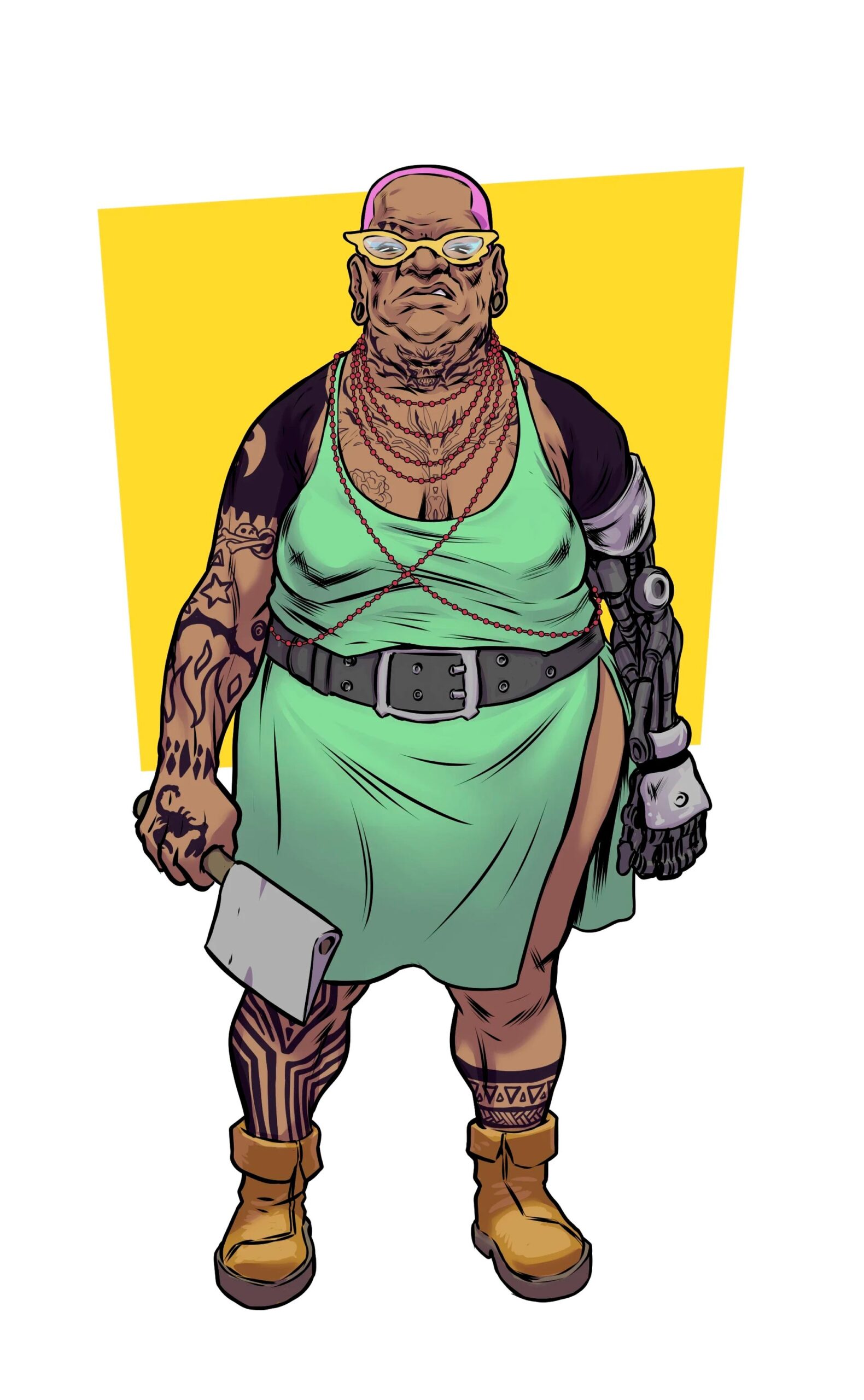 Personagens e expressão